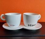 Leuke set van 2 kopjes op 1 schotel - Royal Goedewaagen, Ophalen of Verzenden, Zo goed als nieuw, Overige stijlen, Kop(pen) en/of Schotel(s)