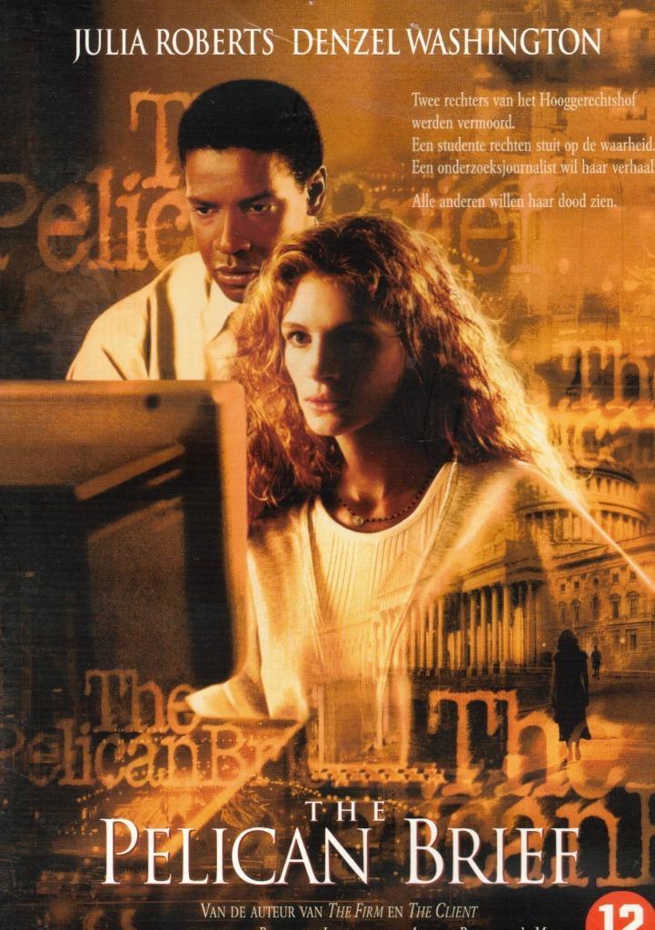 The Pelican Brief - Alan J. Pakula ( Julia Roberts ), Cd's en Dvd's, Dvd's | Thrillers en Misdaad, Zo goed als nieuw, Actiethriller