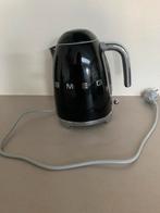 Smeg Waterkoker - Zwart, 1 tot 2 liter, Ophalen of Verzenden, Gebruikt, Draadloos