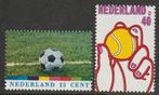 Nederland 1974 1050/1051 Voetbal & Tennis, Postfris, Postzegels en Munten, Postzegels | Nederland, Ophalen of Verzenden, Na 1940