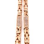 Gouden Koningsketting 14kt, Sieraden, Tassen en Uiterlijk, Kettingen, Ophalen of Verzenden, Www.bredajuwelier.nl, Www.bredajuwelier.nl