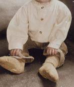 Donsje nette blouse 6-12 maanden beige baby kleding maat 68, Donsje Amsterdam, Zo goed als nieuw, Overhemdje of Bloesje, Verzenden