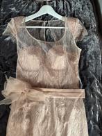 Elisabetta Franchi Jurk - Maat 40 (Italiaanse 46), Maat 38/40 (M), Beige, Ophalen of Verzenden, Zo goed als nieuw