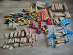 Houten trein met veel extra's!, Ophalen, Gebruikt, Duw- of Trekspeelgoed