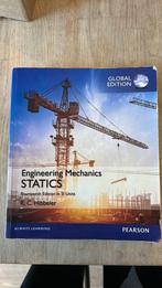 Statics Hibbeler, Ophalen of Verzenden, Zo goed als nieuw, Werktuigbouwkunde