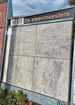 Terrastegels beige zand bruin/grijs nuance 60x60x4 s-partij, Ophalen of Verzenden, Nieuw, Beton, Terrastegels