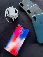 IPhone X | met toebehoren en schade, 128 GB, Gebruikt, Zonder abonnement, Ophalen of Verzenden