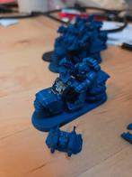 Warhammer 40k - 5 Space Marine Bikers - Blauw, Ophalen of Verzenden, Warhammer 40000