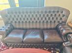 Originele Chesterfield Banken + Relaxstoel met Certificaat, Ophalen of Verzenden, Gebruikt, 75 tot 100 cm