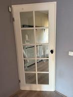 Binnendeur met ruitverdeling, Doe-het-zelf en Verbouw, Deuren en Horren, Ophalen of Verzenden, Zo goed als nieuw, Binnendeur, 200 tot 215 cm