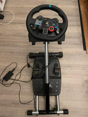 Logitech G29 met Wheel stand pro