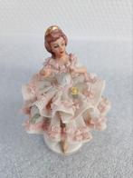 8 Dresden Lace Porseleinen Beeldjes, Ophalen of Verzenden, Gebruikt