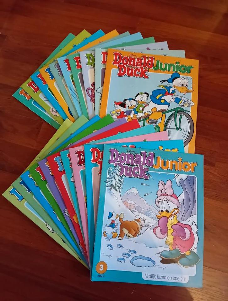 20 donald duck junior andere aantallen mogelijk!, Boeken, Strips | Comics, Gelezen, Meerdere comics, Europa, Ophalen of Verzenden