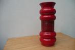 retro/vintage  hoge rode vaas (142), Antiek en Kunst, Antiek | Vazen, Ophalen