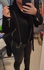 Zwarte winterjas., Ophalen of Verzenden, Zo goed als nieuw, Maat 34 (XS) of kleiner, Zara