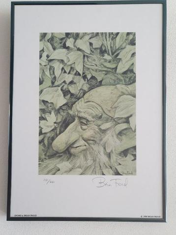 Brian Froud Art print gesigneerd en genummerd en ingelijst beschikbaar voor biedingen