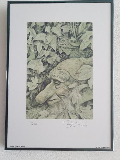 Brian Froud Art print gesigneerd en genummerd en ingelijst, Antiek en Kunst, Kunst | Schilderijen | Modern, Ophalen of Verzenden