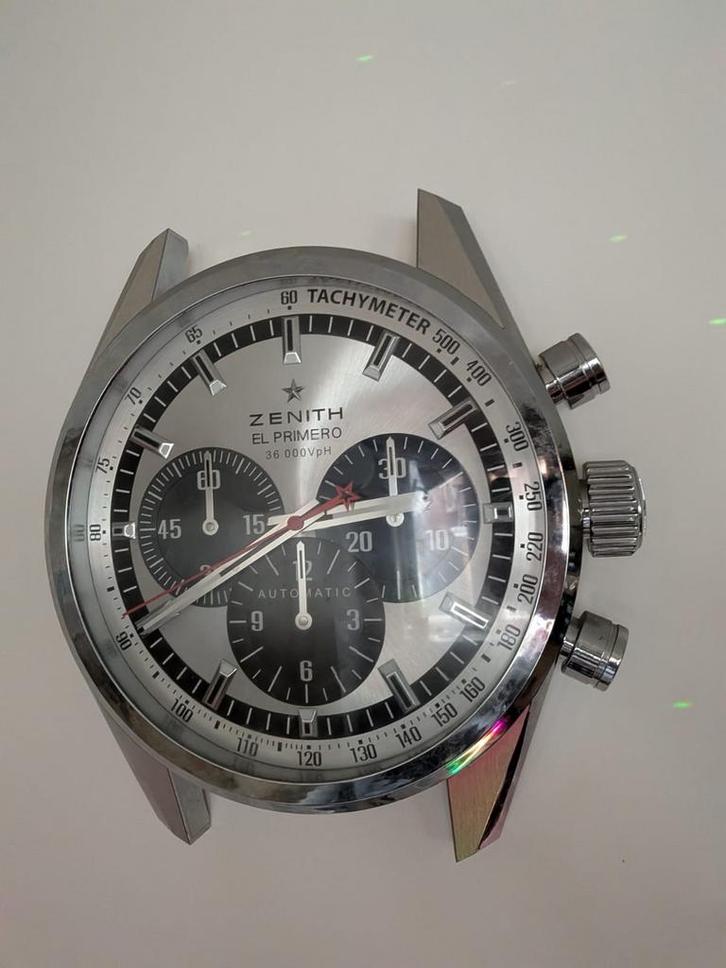 Stijlvolle Wandklok - Zenith El Primero Design, Antiek en Kunst, Antiek | Klokken, Ophalen of Verzenden