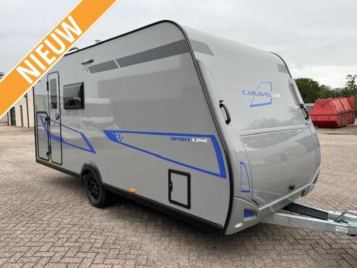 Caravelair Sport Line 476 Nieuw Model 2025 stapelbed AKTIE, Caravans en Kamperen, Caravans, Bedrijf, tot en met 5, 1000 - 1250 kg