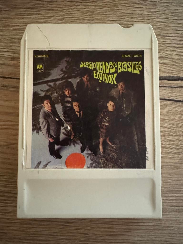 8-track tape learjet Sergio mendes & Brasil ‘66 - EQUINOX, Ophalen of Verzenden
