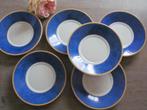 6 Haviland Limoges Oceane grote Schotels, Huis en Inrichting, Keramiek, Ophalen of Verzenden, Zo goed als nieuw, Overige stijlen