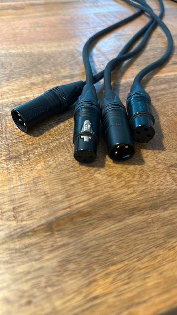 Sommer SC-Primus XLR-kabels – 2 meter –met Neutrik NC3 MXX-B beschikbaar voor biedingen