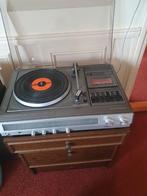 Vintage Philips Platenspeler/Cassettespeler, Ophalen of Verzenden, Niet werkend, Philips, Automatisch