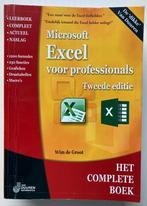 Microsoft Excel voor professionals - Wim de Groot, Boeken, Ophalen of Verzenden, Gelezen, Software