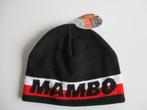 MAMBO BLACK SPELL OUT SCRIPT BEANIE ONE SIZE 90'S, Kleding | Dames, Mambo australia, Info@taurusvintage.nl, Nieuw, Ophalen of Verzenden