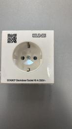 Jung LS 990 stopcontact met randaard wit, Ophalen of Verzenden, Nieuw