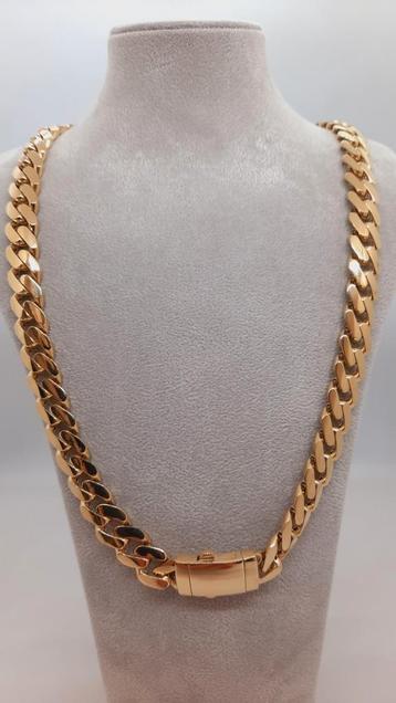 gouden coban link ketting 14kt 