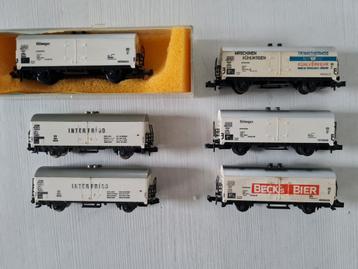 6 N-spoor koelwagons  beschikbaar voor biedingen