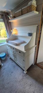 Ledikant en commode Kidsmill Bateau landelijk, Ophalen, Gebruikt, 140 tot 160 cm, 70 tot 85 cm