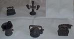 5 tinnen miniaturen voor letterbak of poppenhuis, Ophalen of Verzenden, Gebruikt