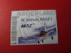 Persoonlijke zegel - Ik steun MAF - gest., Verzenden, Na 1940, Gestempeld