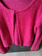 Fel roze/rose Only vestje met glitter. Kerst! Maat M, Maat 38/40 (M), Only, Ophalen of Verzenden, Roze