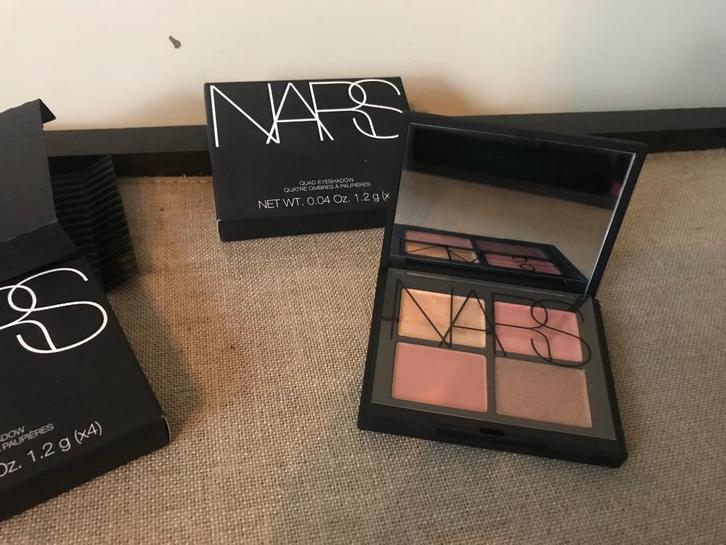 Nars (49,- = 22,50) Eyes shadow Quad Orgasm, Sieraden, Tassen en Uiterlijk, Uiterlijk | Cosmetica en Make-up, Nieuw, Make-up, Ogen