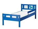 Peuterbed IKEA - blauw - 70 x 160 cm, 140 tot 160 cm, Gebruikt, 70 tot 85 cm, Ophalen