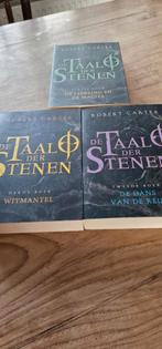 De Taal der Stenen - Robert Carter (deel 1-3), Ophalen of Verzenden, Zo goed als nieuw