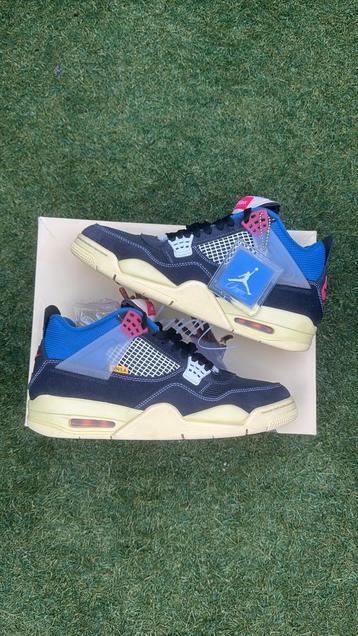 Jordan 4 x Union “off noir” EU45 US11 beschikbaar voor biedingen