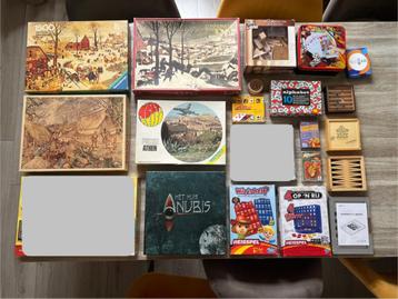 Diverse Bordspellen en Puzzels beschikbaar voor biedingen