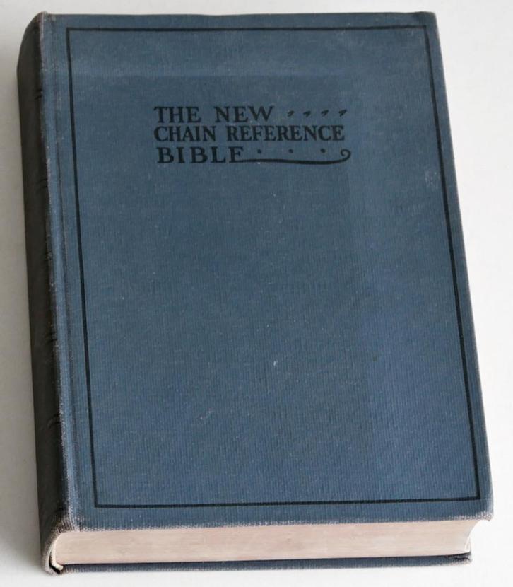 The New Chain-Reference Bible, Boeken, Godsdienst en Theologie, Gelezen, Christendom | Protestants, Ophalen of Verzenden