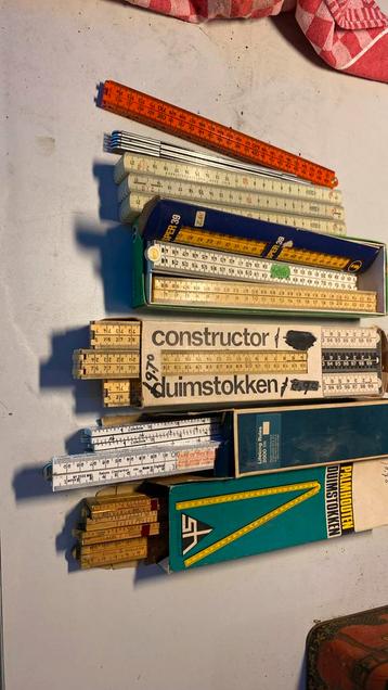 Duimstokken beschikbaar voor biedingen
