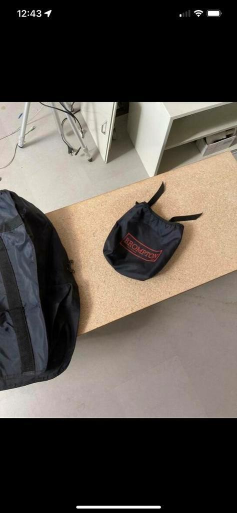 Brompton transporthoes, vervoertas, Fietsen en Brommers, Fietsaccessoires | Fietstassen, Nieuw, Ophalen of Verzenden