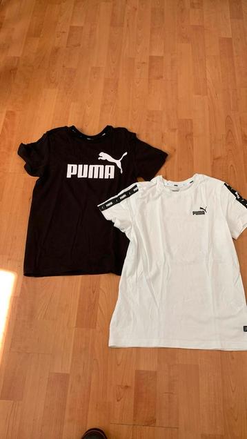 2 puma shirts mt 164 zgn