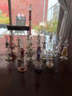Handgeblazen miniatuur Egyptische parfum flesjes 16x, Verzamelen, Glas en Borrelglaasjes, Ophalen of Verzenden, Gebruikt, Overige typen