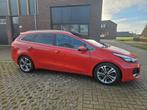 Kia Ceed 1.0 T-gdi SW GT-line uit 2018  met panoramadak, Auto's, Kia, Voorwielaandrijving, USB, Zwart, Leder en Stof