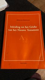 Reimund Bieringer - inleiding tot het grieks van het NT, Ophalen of Verzenden, Zo goed als nieuw