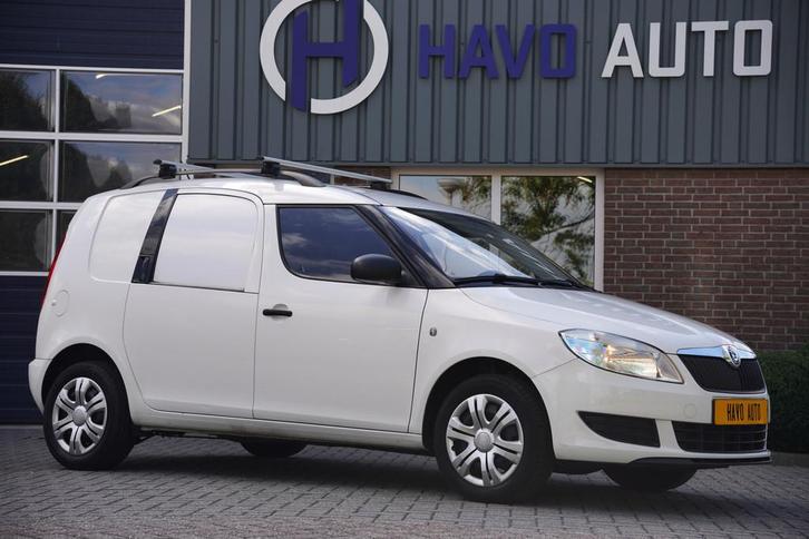 Skoda PRAKTIK 1.2 Benzine, AIRCO, TREKHAAK, BTW-VRIJ / MARGE, Auto's, Bestelauto's, Bedrijf, Te koop, ABS, Airbags, Airconditioning