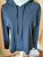 Travelstof shirt met capuchon van MI PIACE mt M, Maat 38/40 (M), Mi Piace, Blauw, Ophalen of Verzenden